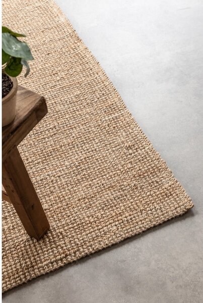 Jutový koberec v přírodní barvě 60x90 cm Bouclé – Hanse Home