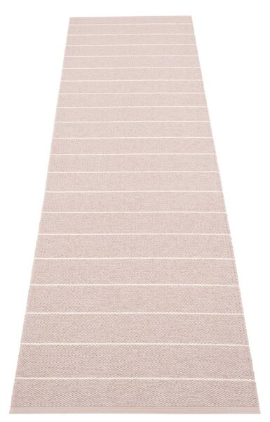 Světle růžový vnitřní a venkovní běhoun 70x270 cm Carl Pale Rose – Pappelina