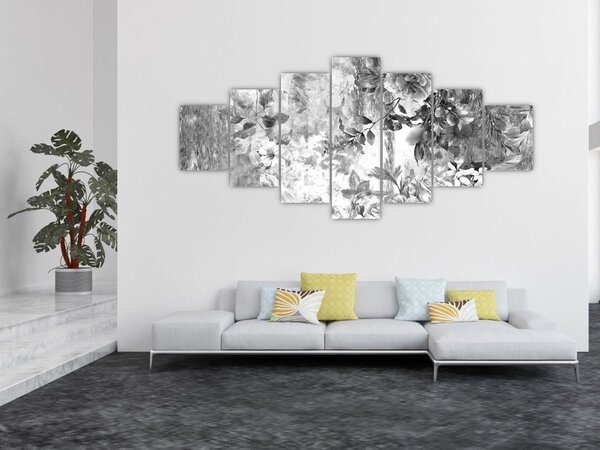 Obraz - Romantická zahrada (210x100 cm)