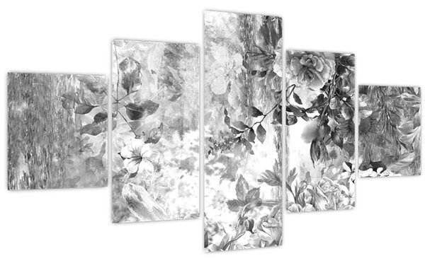 Obraz - Romantická zahrada (125x70 cm)