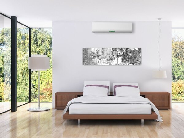 Obraz - Romantická zahrada (170x50 cm)