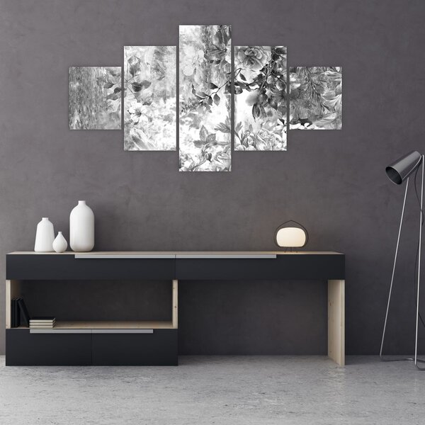 Obraz - Romantická zahrada (125x70 cm)