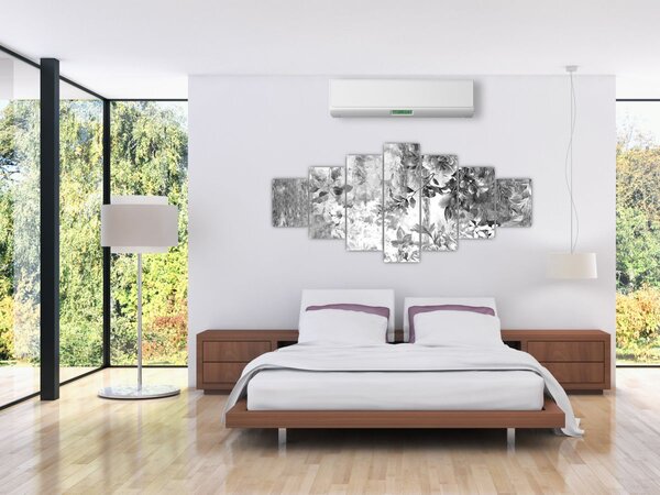 Obraz - Romantická zahrada (210x100 cm)