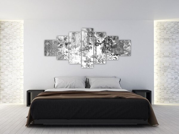 Obraz - Romantická zahrada (210x100 cm)
