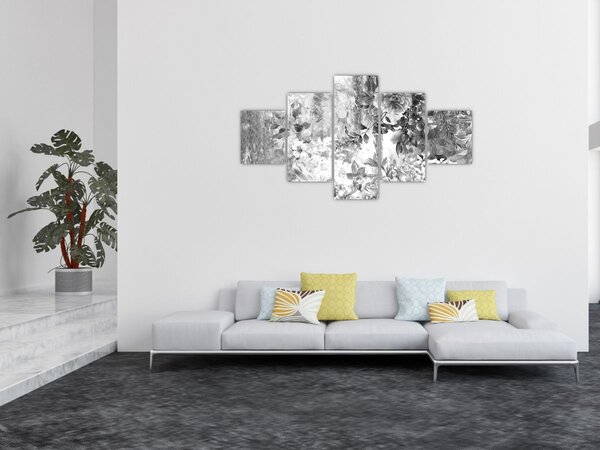 Obraz - Romantická zahrada (125x70 cm)