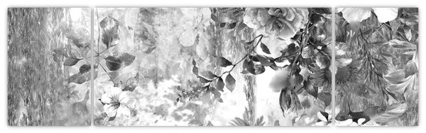 Obraz - Romantická zahrada (170x50 cm)