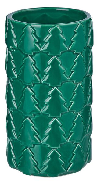 STATEMENT Váza stromky 18 cm - tm. zelená