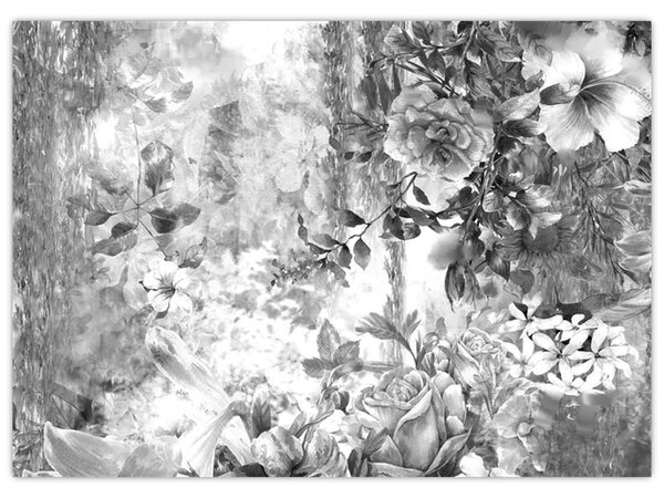 Obraz - Romantická zahrada (70x50 cm)