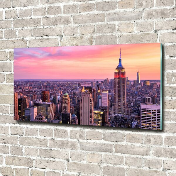 Foto obraz skleněný horizontální New York západ osh-89776597