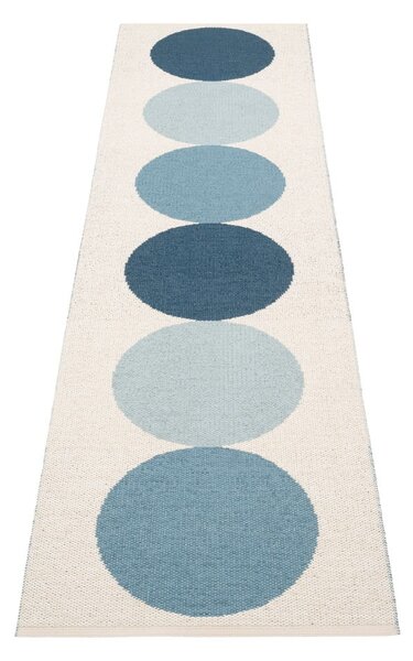 Modro-krémový vnitřní a venkovní běhoun 70x280 cm Otto Sky – Pappelina