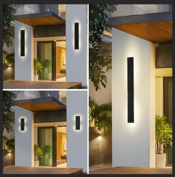 Brilagi - LED Solární nástěnné svítidlo SUN LED/2,5W/230V 30 cm 2000 mAh IP44