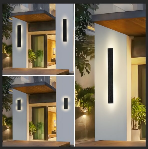 Brilagi - LED Solární nástěnné svítidlo SUN LED/5,5W/230V 100 cm 6000 mAh IP44