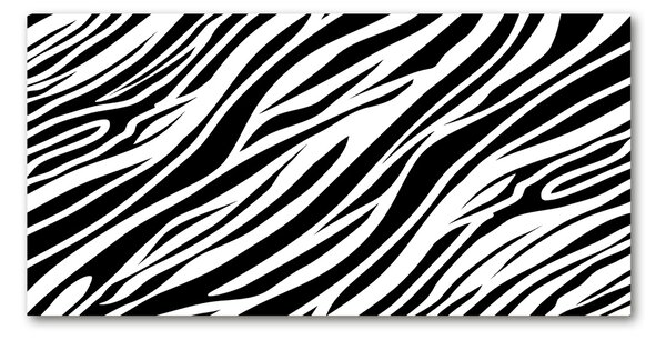 Foto obraz sklo tvrzené Zebra pozadí osh-89914611