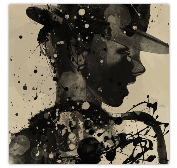 Obraz - Jazz woman (30x30 cm)