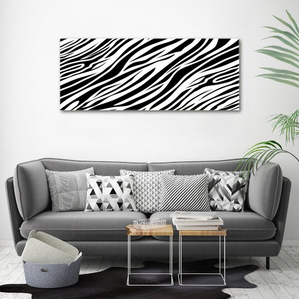 Foto obraz canvas Zebra pozadí oc-89914611
