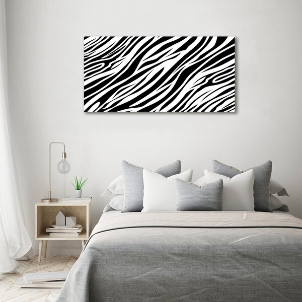 Foto obraz canvas Zebra pozadí oc-89914611