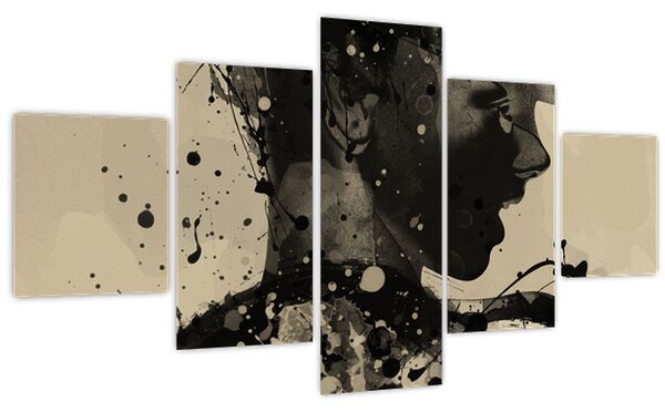 Obraz - Jazz woman (125x70 cm)