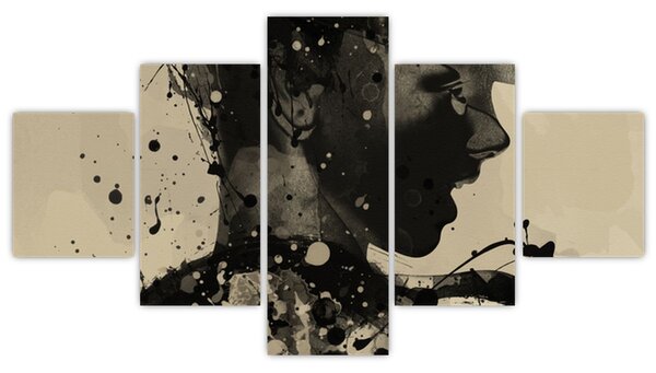 Obraz - Jazz woman (125x70 cm)