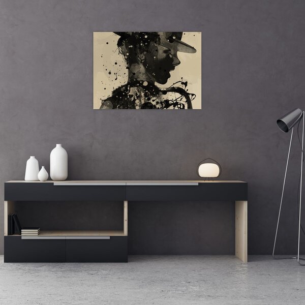 Obraz - Jazz woman (70x50 cm)