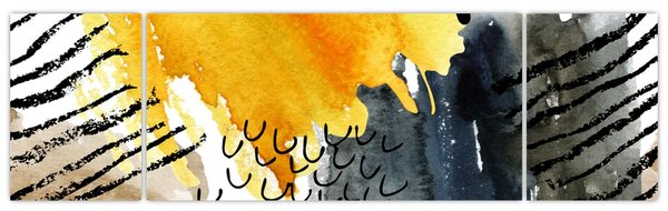 Obraz - Abstraktní akvarel (170x50 cm)