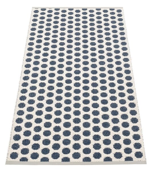 Tmavě modrý vnitřní a venkovní běhoun 70x150 cm Noa Dark Blue – Pappelina