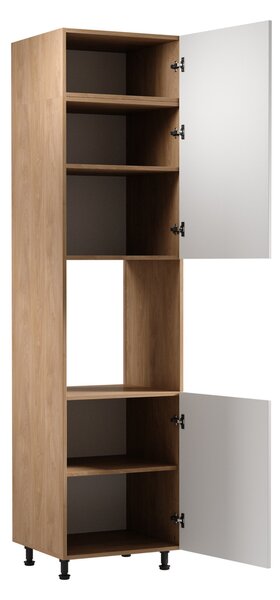 Kuchyňská skříňka SORENTO D60PWN - P/L - Puccini/bílý rám