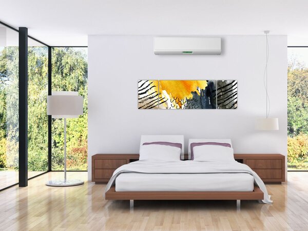 Obraz - Abstraktní akvarel (170x50 cm)