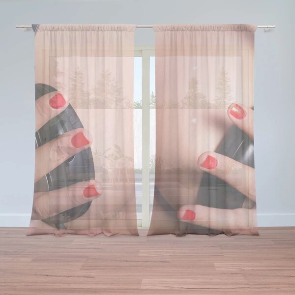 Sablio Záclony Prsa: 2ks 150x250cm
