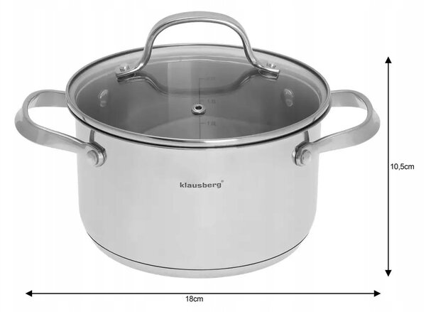 Klausberg tradiční Hrnec 2,5 l