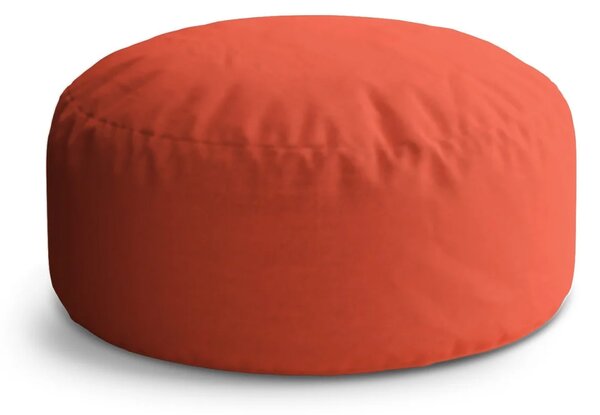 Sablio Taburet Circle Paprika: 38x48 cm