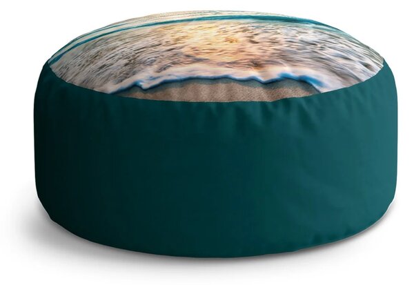 Sablio Taburet Circle Vlny: 38x48 cm
