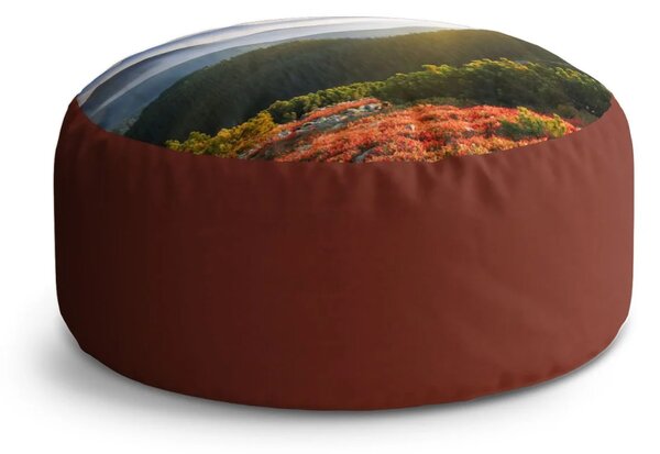 Sablio Taburet Circle Příroda: 38x48 cm