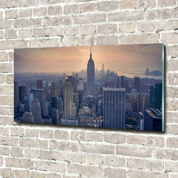 Foto obraz sklo tvrzené Manhattan New York osh-90170601