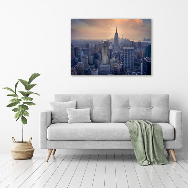 Foto obraz sklo tvrzené Manhattan New York osh-90170601