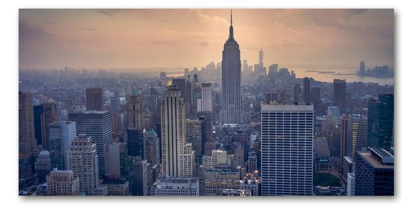 Foto obraz sklo tvrzené Manhattan New York osh-90170601