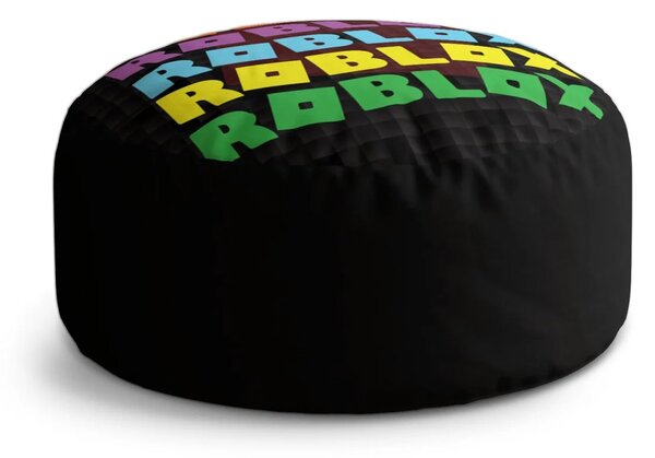 Sablio Taburet Circle ROBLOX Barevný text: 38x48 cm