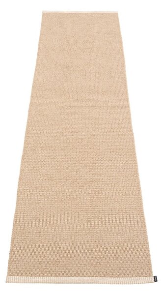 Béžový vnitřní a venkovní běhoun 70x300 cm Mono Light Nougat – Pappelina
