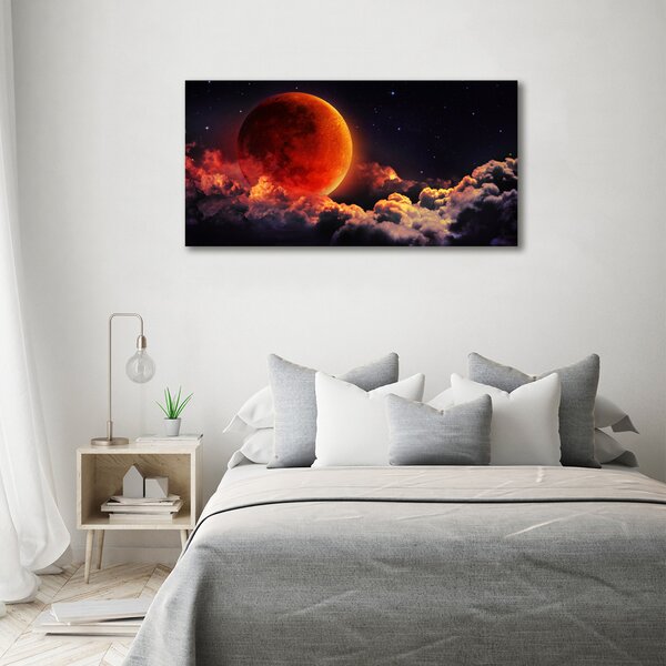 Foto obraz canvas Zatmění měsíce oc-90248929