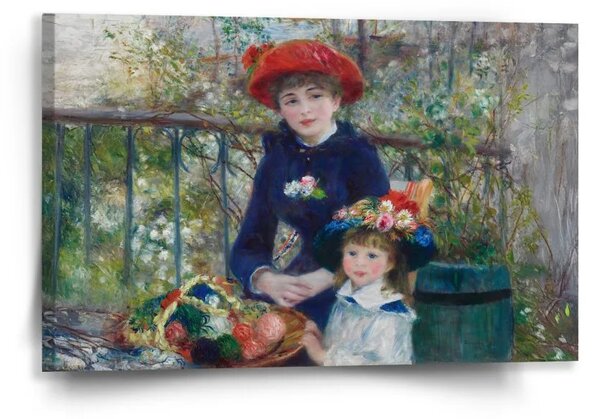Sablio Obraz Dvě sestry (Na Terase) - Pierre-Auguste Renoir - 60x40 cm