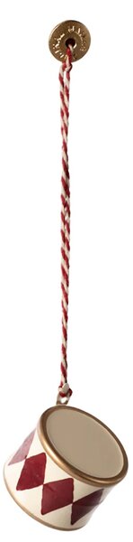 Plechová ozdoba Maileg Small Drum - Red MIL126