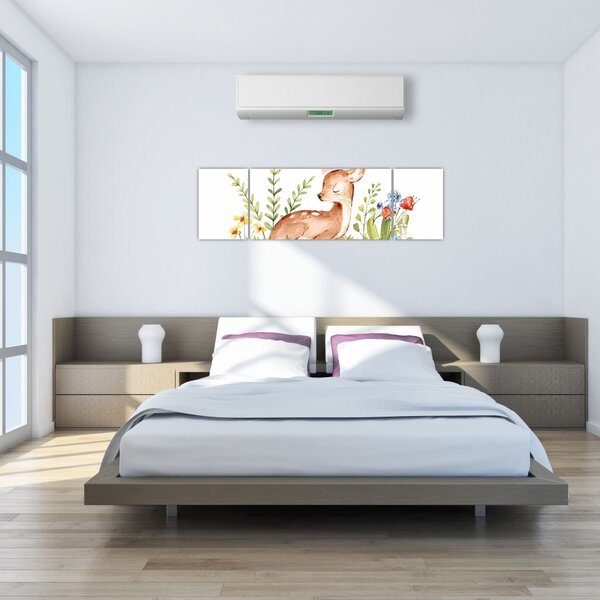 Obraz - Malý srneček (170x50 cm)