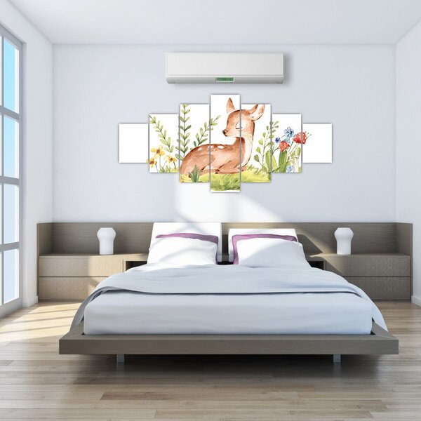Obraz - Malý srneček (210x100 cm)