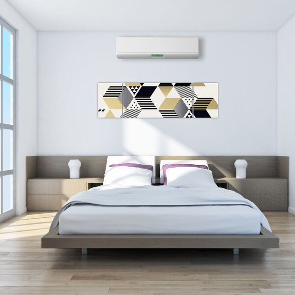 Obraz - Geometrické tvary N⁰1 (170x50 cm)