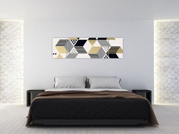 Obraz - Geometrické tvary N⁰1 (170x50 cm)
