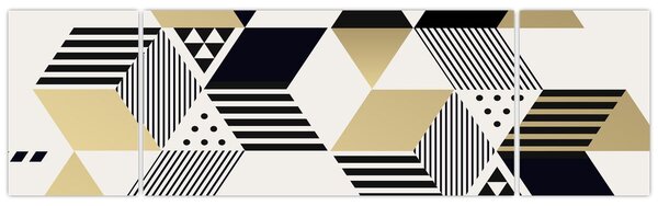Obraz - Geometrické tvary N⁰1 (170x50 cm)