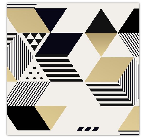 Obraz - Geometrické tvary N⁰1 (30x30 cm)