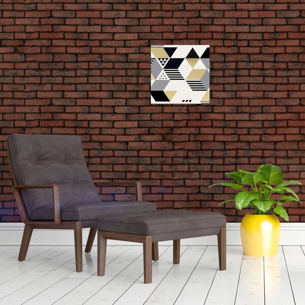 Obraz - Geometrické tvary N⁰1 (30x30 cm)