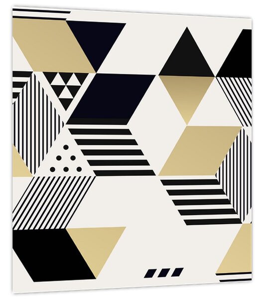 Obraz - Geometrické tvary N⁰1 (30x30 cm)