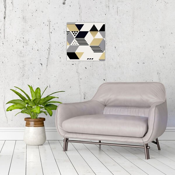 Obraz - Geometrické tvary N⁰1 (30x30 cm)