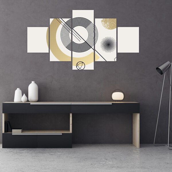 Obraz - Geometrické tvary N⁰2 (125x70 cm)